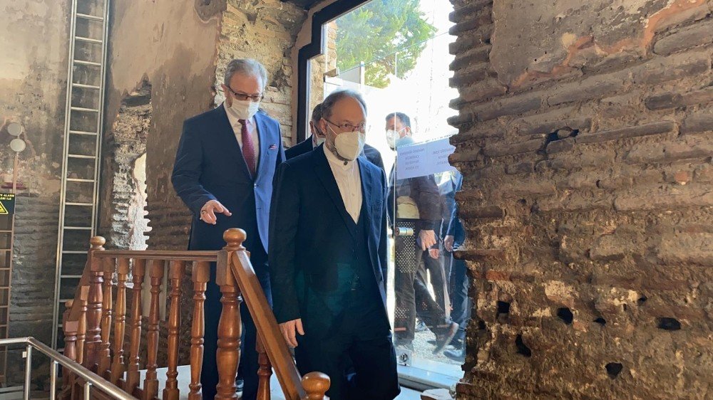 Diyanet İ̇şleri Başkanı Erbaş İ̇znik Ayasofya’da