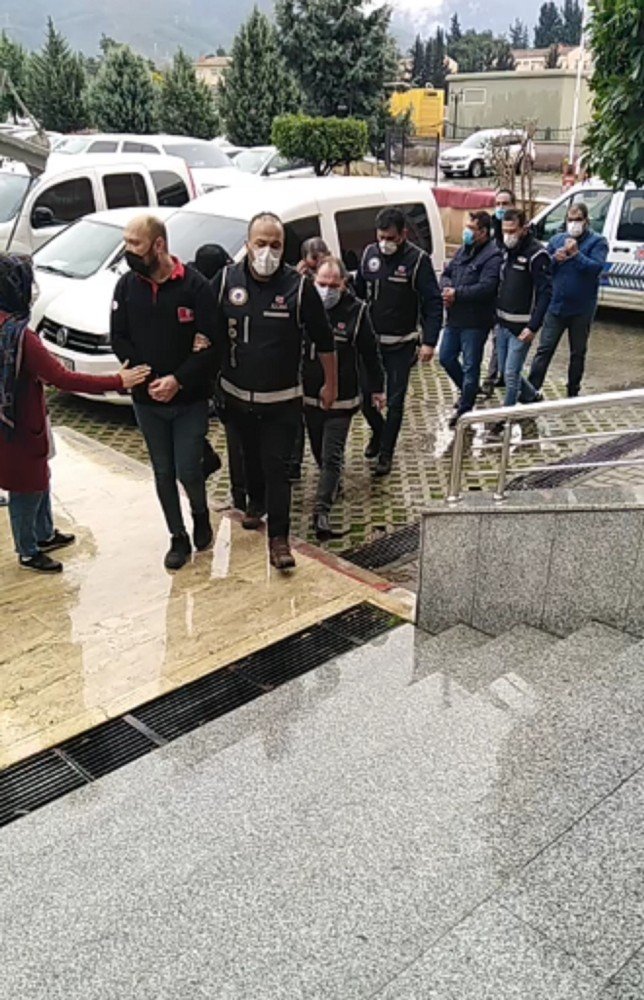 Hatay’da Suç Örgütüne 3 Tutuklama