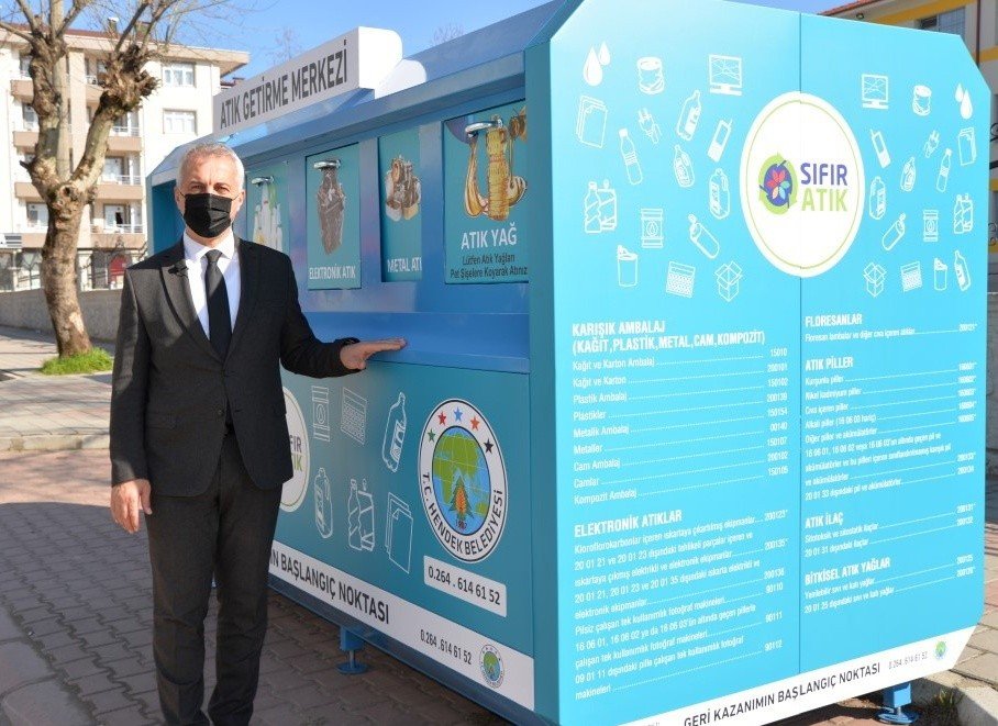 Hendek’e Mobil Atık Getirme Merkezi Kuruldu