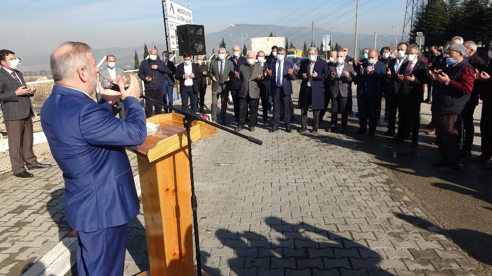 Karabük Organize Sanayi Bölgesi Camii İçin Temel Atma Töreni Yapıldı