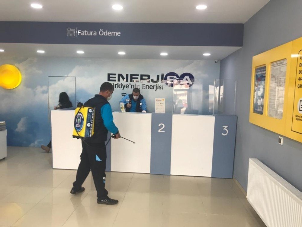 Pursaklar’da Dezenfekte Çalışmaları Üst Seviyede