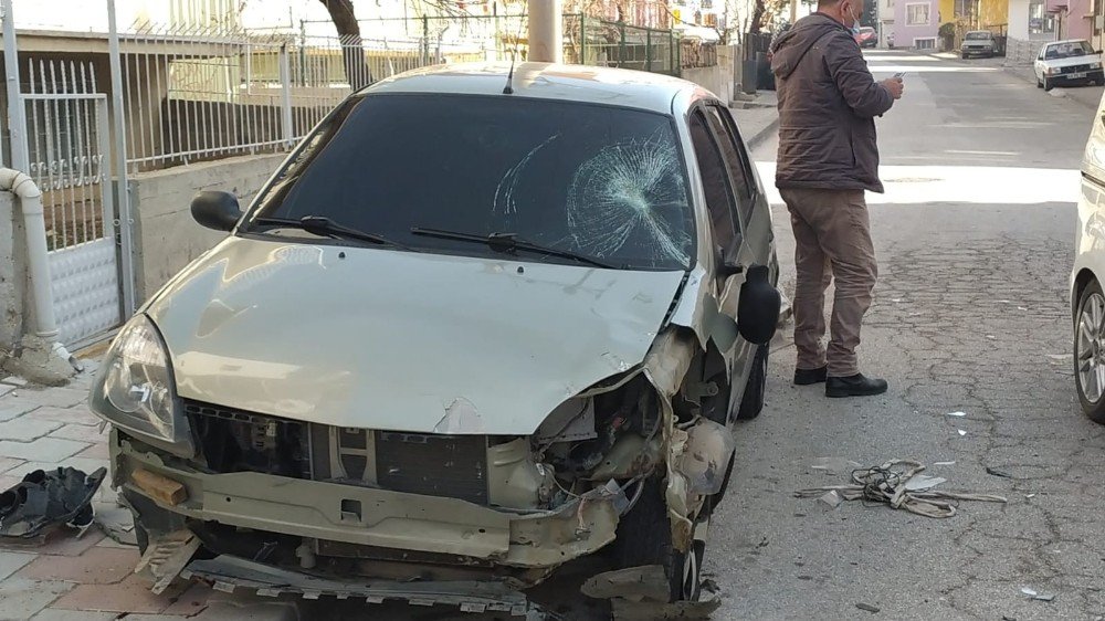 Uşak’ta Trafik Kazası; 1 Yaralı