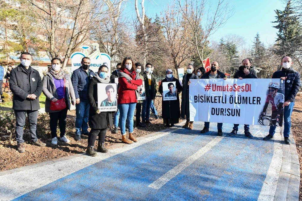 Milli Kütüphane-beşevler 1. Etap Bisiklet Yolu Tamamlandı