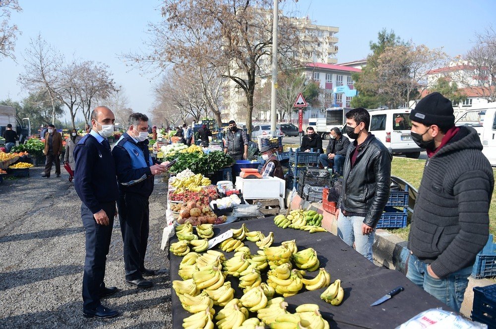 Pazar Yerleri Denetlendi