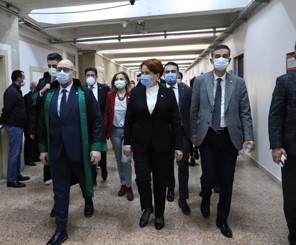 Meral Akşener Ankara Adliyesi’nde İfade Verdi