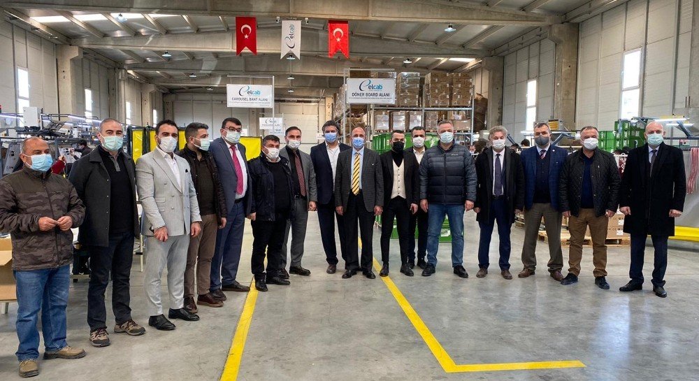 Çaycuma ’yı 20 İş İnsanı Ziyarette Bulundu