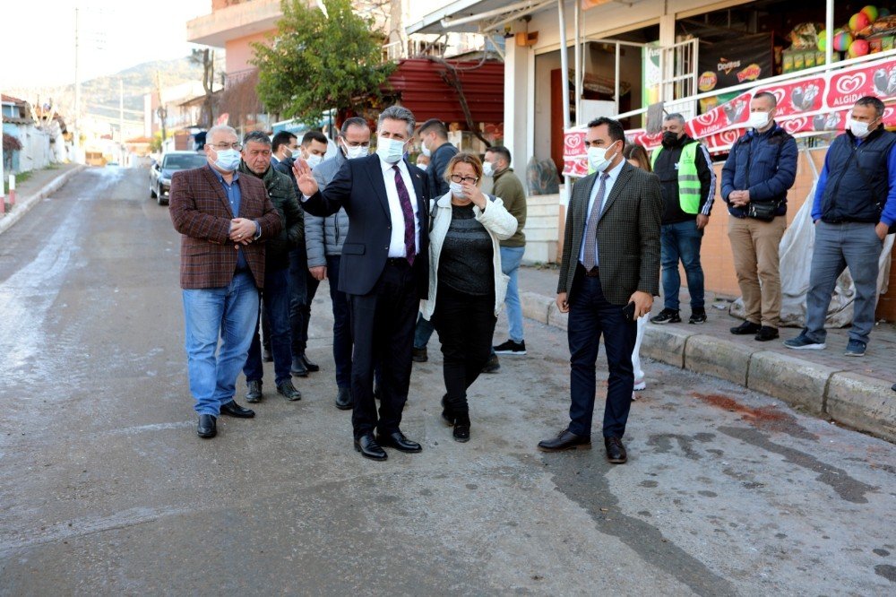 Başkan Sandal, Sel Felaketinden Etkilenen Vatandaşları Ziyaret Etti