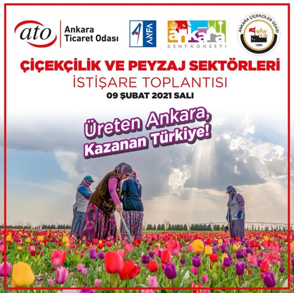 14 Şubat’ta Çiçekçiler Kısıtlamadan Muaf