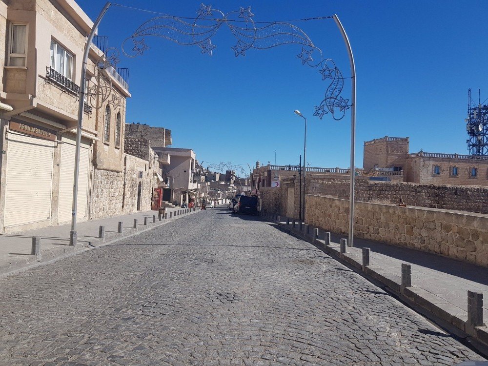 Mardin’de Sokağa Çıkma Kısıtlamasında Sessizlik Hakim