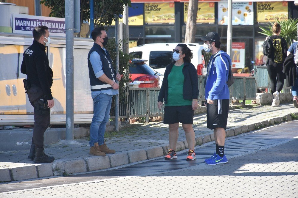 Marmaris’te Sahiller Denetlendi