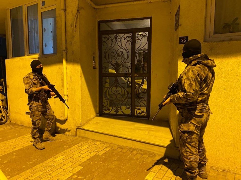 Zehir Tacirlerine Şafak Operasyonu: 15 Gözaltı