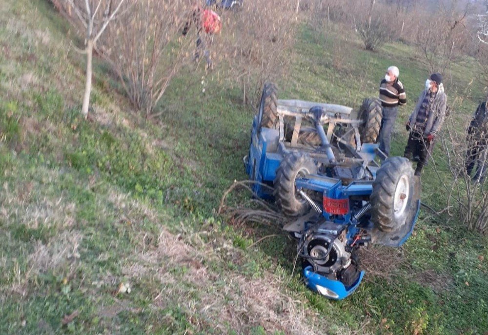 Patpat Tarlaya Uçtu: 1 Yaralı