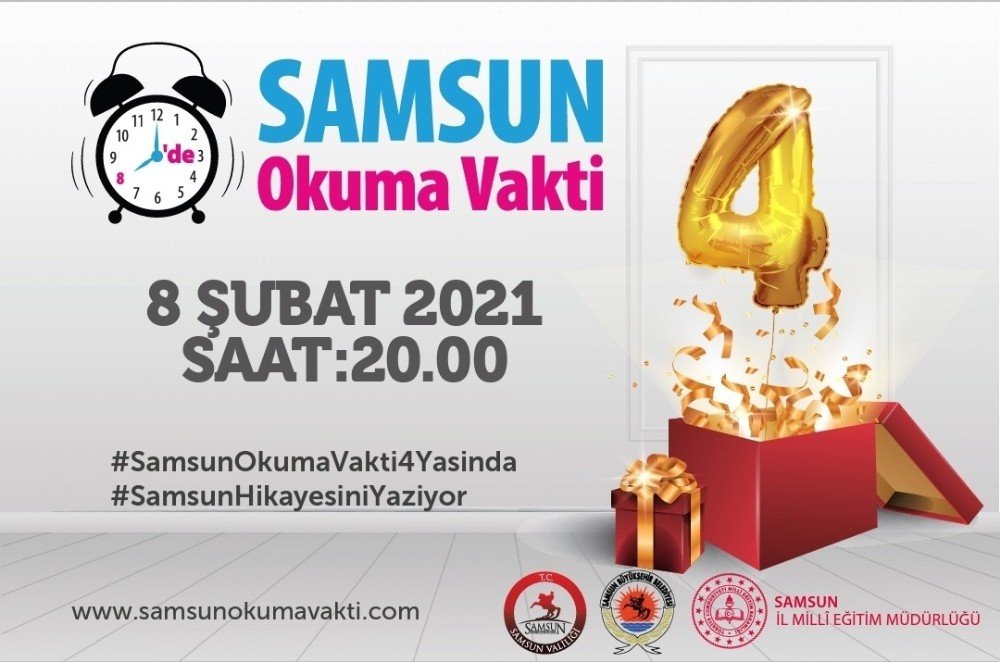 ’samsun Okuma Vakti’ 4. Yılında: 405 Bin 888 Kitap Toplandı