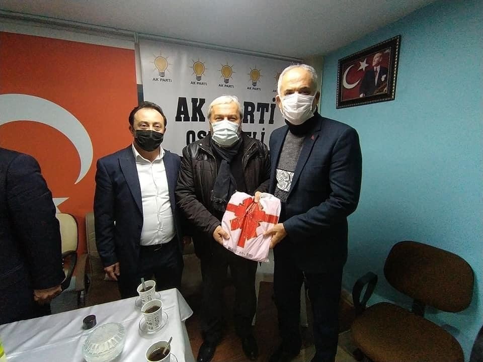 Başkan Yaman, Ak Parti Osmaneli İ̇stişare Toplantısına Katıldı