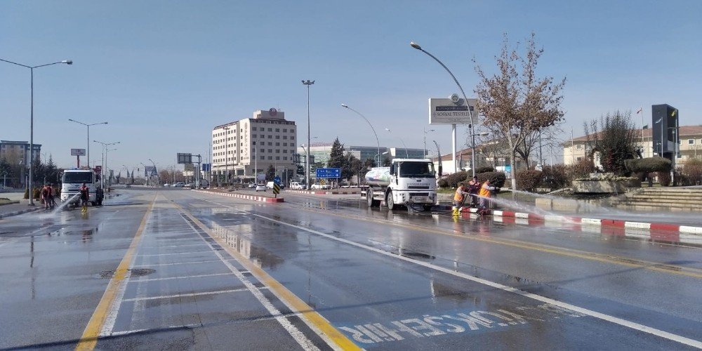 Malatya Büyükşehir’den Hijyen Çalışması