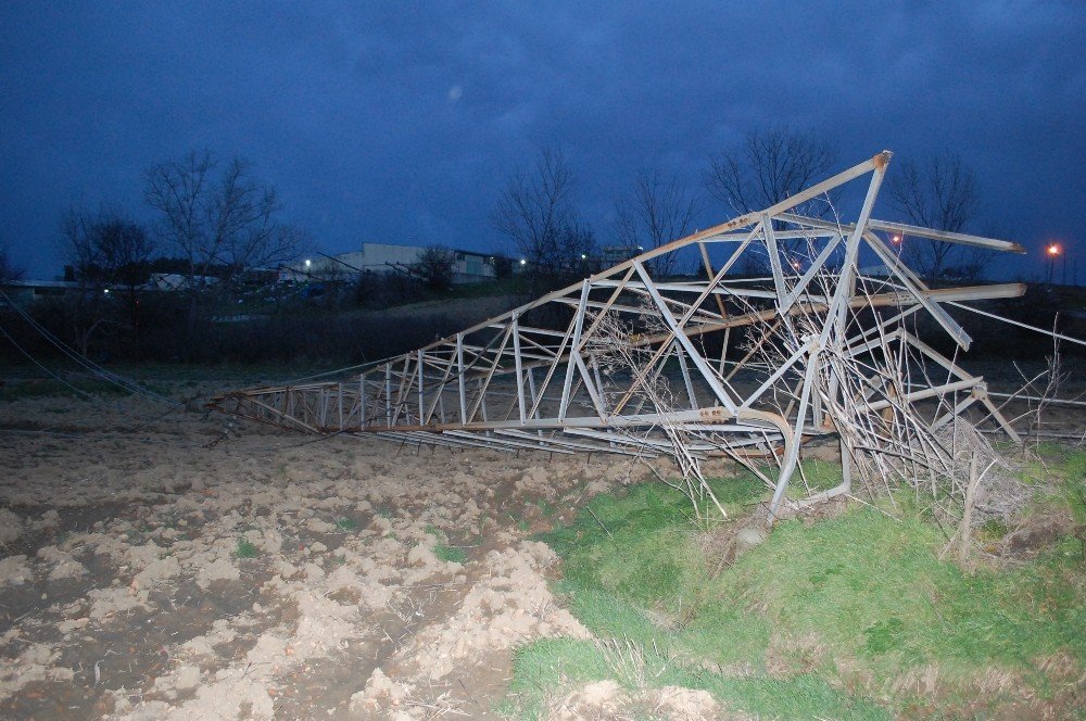 Tekirdağ’da Korkutan Fırtına