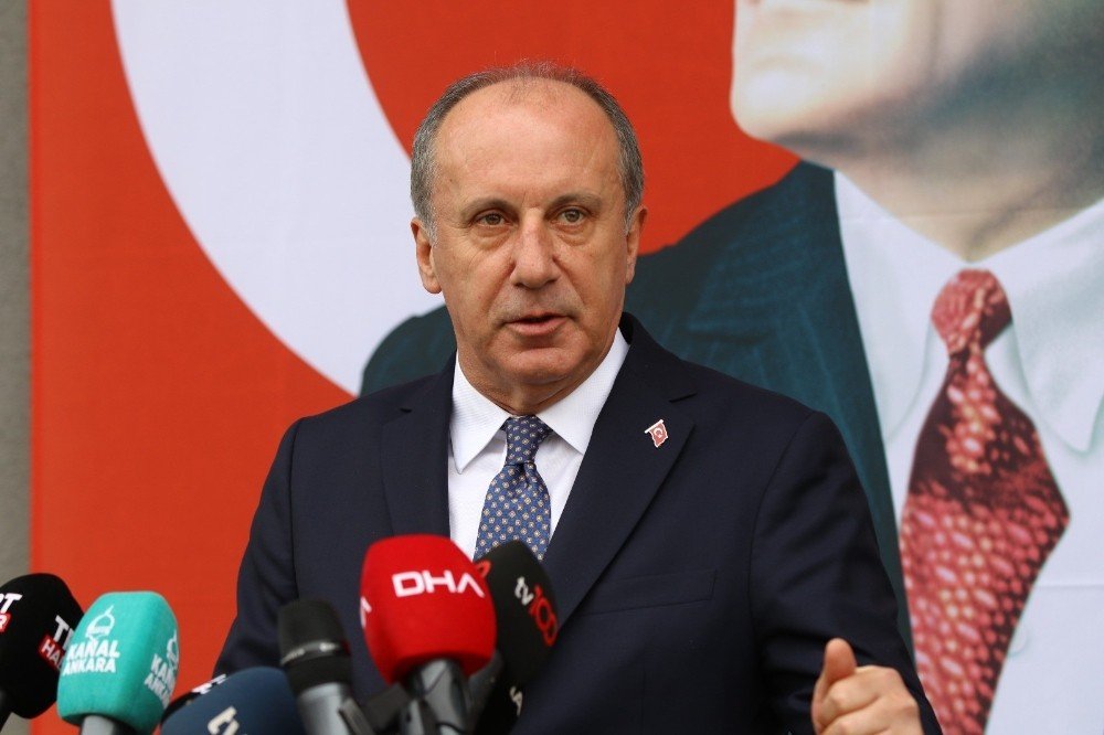 Memleket Hareketi Lideri İ̇nce: "i̇şgal Altında Olan Atatürk’ün Emanetini İşgalden Kurtarmak İçin Terk Ediyorum"