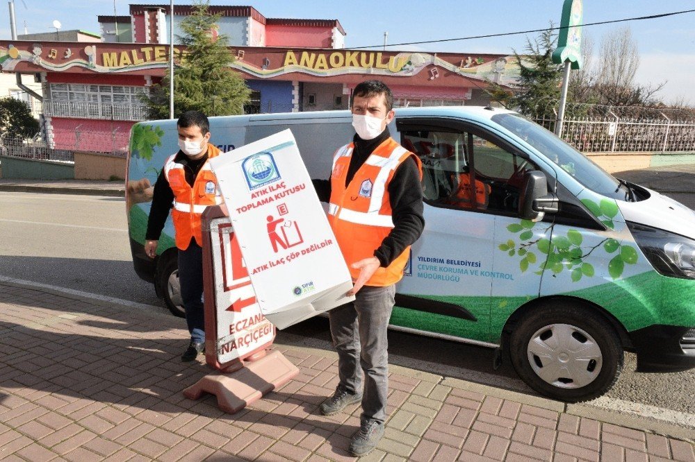 Yıldırım Belediyesi’nden Atık İlâç Toplama Kampanyası