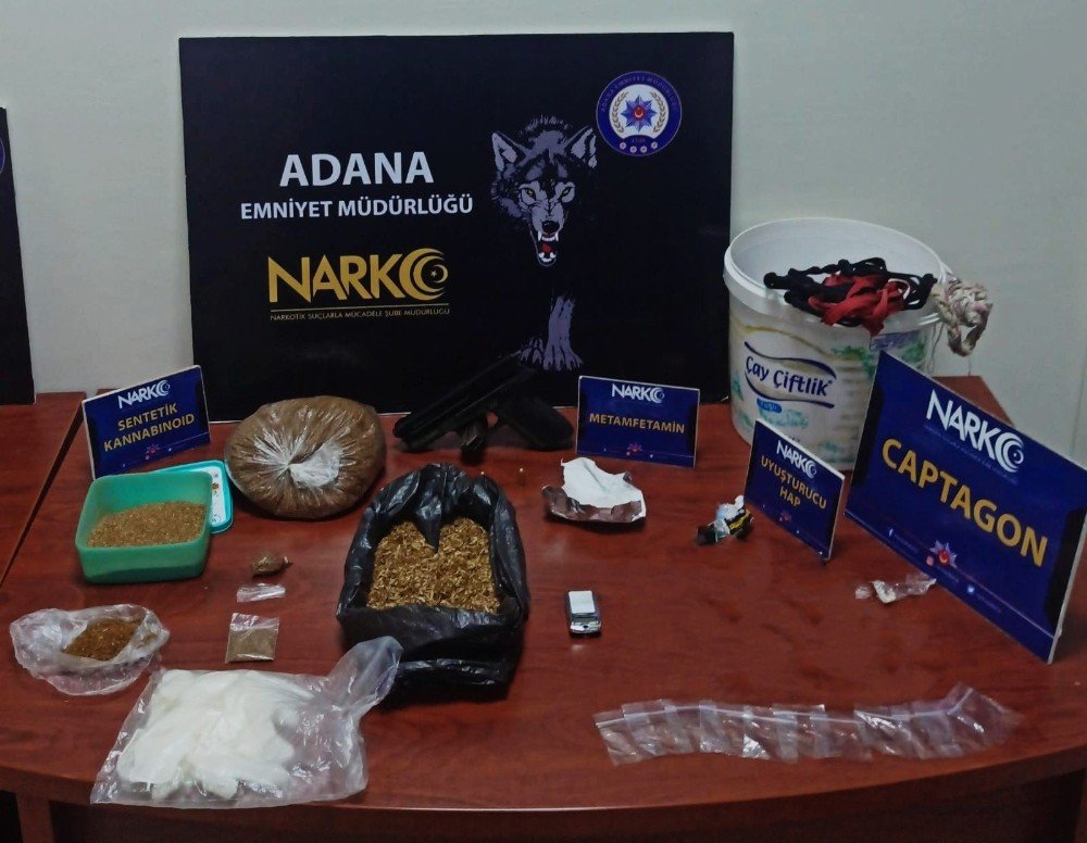 Adana’da Uyuşturucu Operasyonu