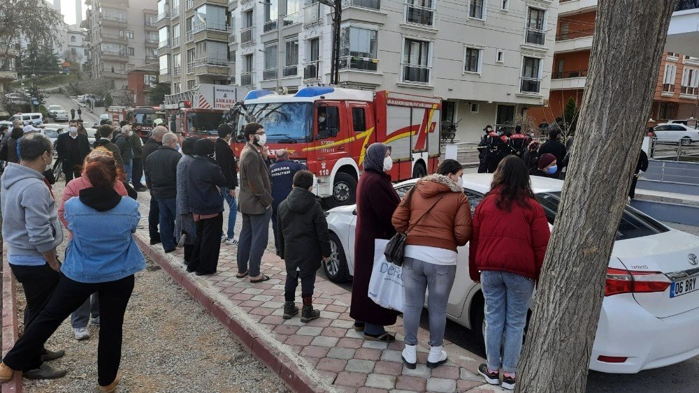 Başkent’te Doğal Gaz Patlaması