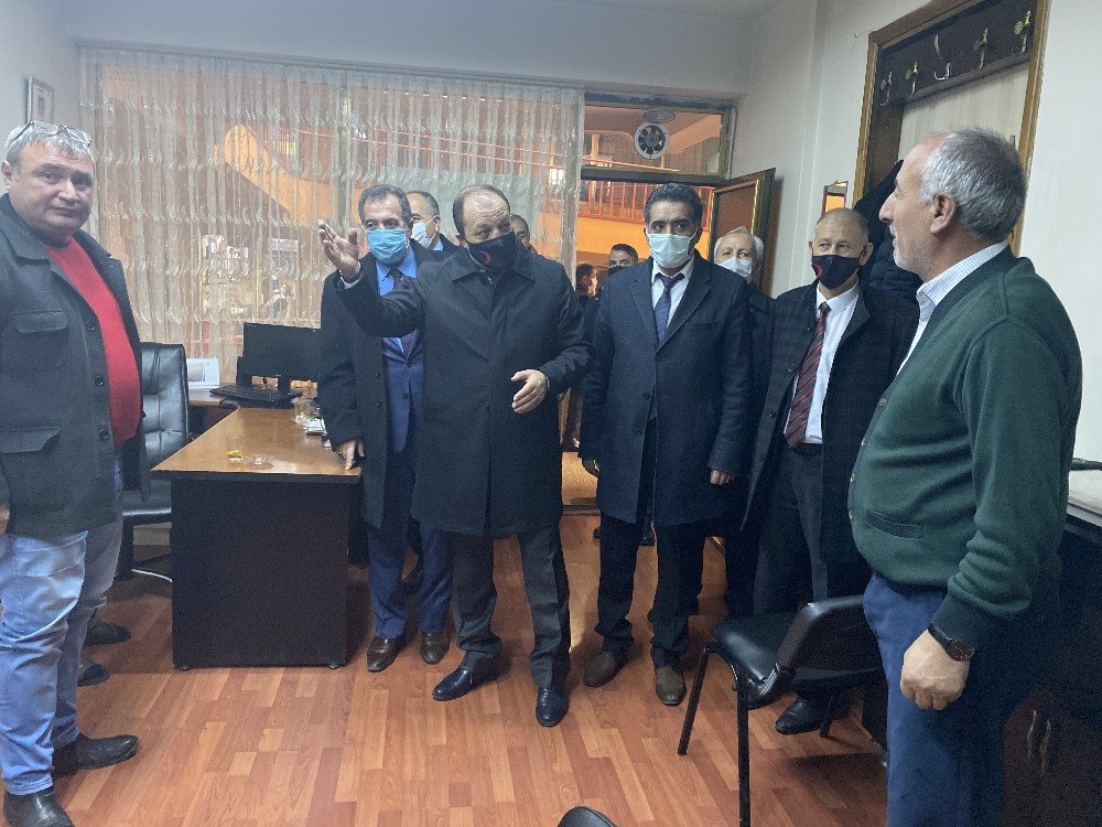 Mhp Esnaf Ziyaretlerini Sürdürüyor