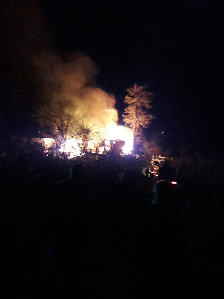 Ordu’da Korkutan Ev Yangını