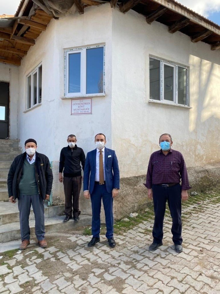 Bir Günde 5 Köy Ziyaret Etti