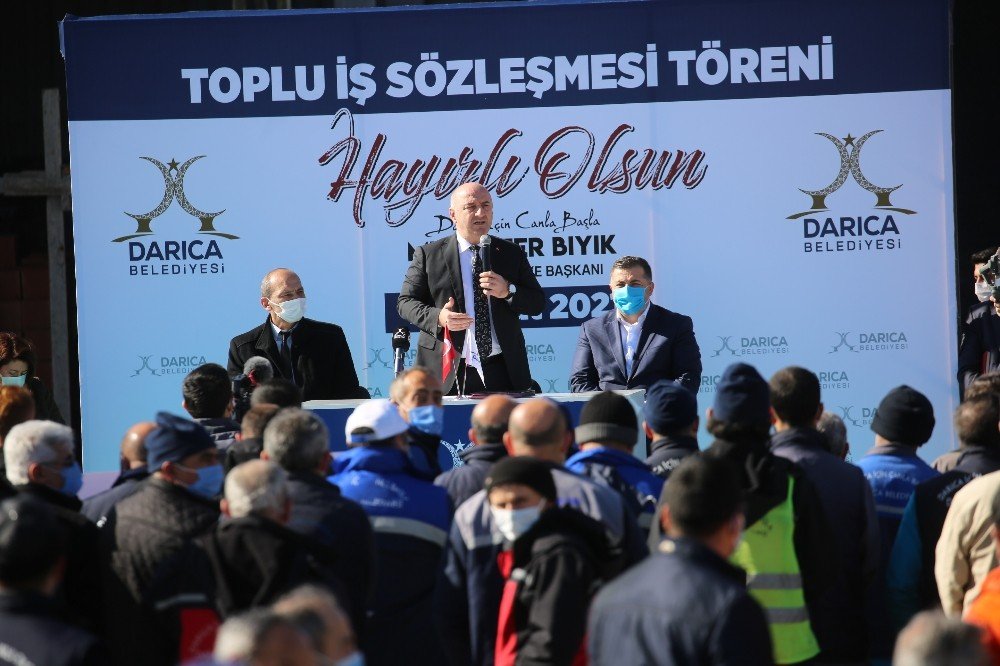 Darıca Belediyesi’nde Toplu İş Sözleşmesi İmzalandı