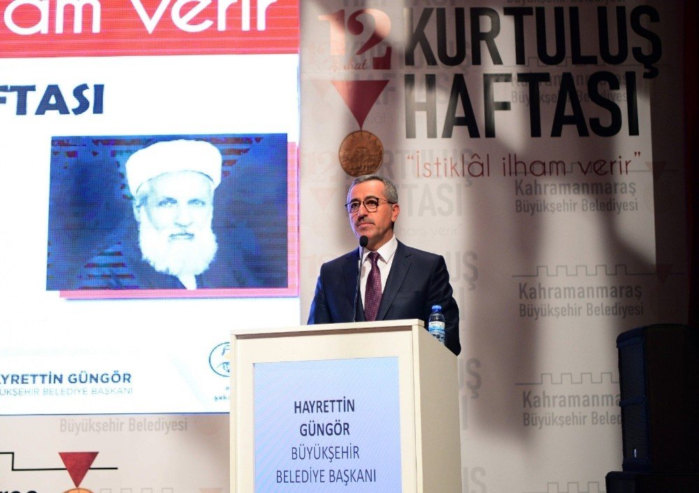 Başkan Güngör, "milli Mücadelenin Manevi Mimarı Ali Sezai Efendi"
