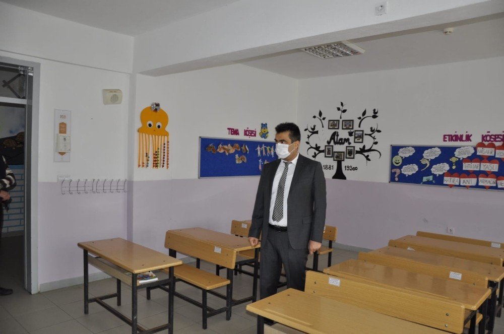 Safranbolu’da Köy Okulları Yüz Yüze Eğitime Hazır