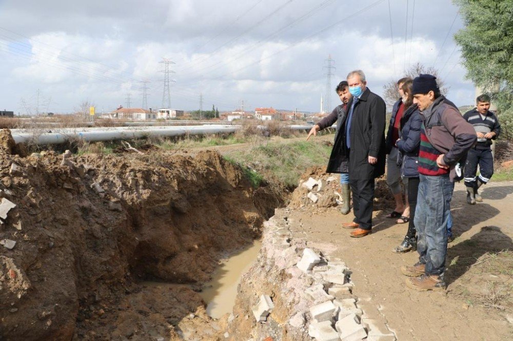 Yaşanan Sel Sonrası Soma’da Yaralar Sarılıyor