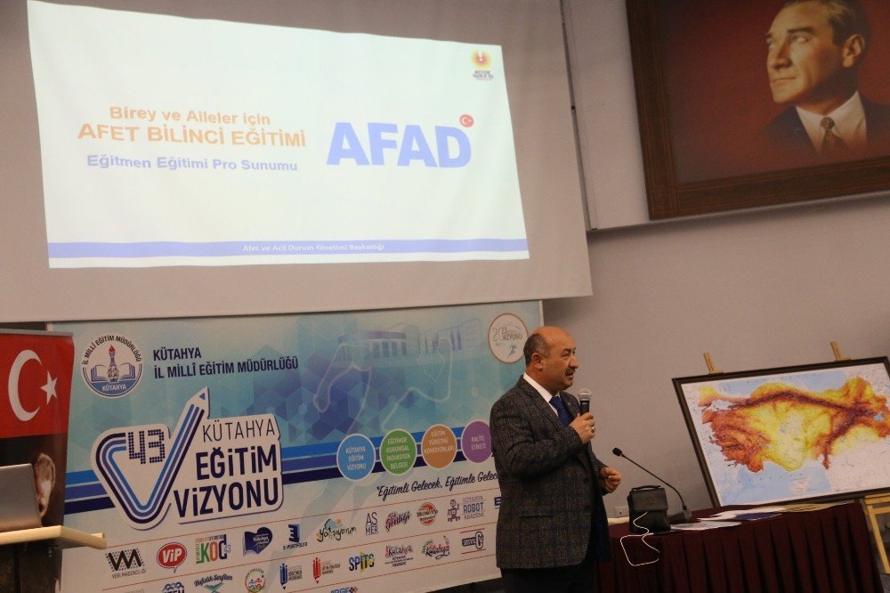 Öğretmenlere Afet Farkındalık Eğitici Eğitimleri
