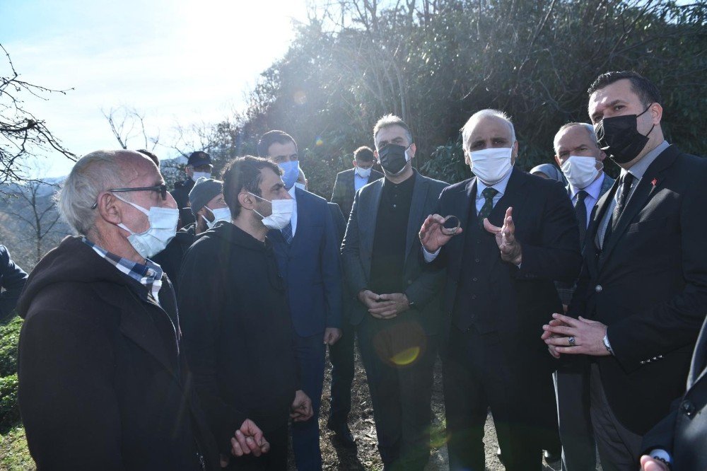 Başkan Zorluoğlu’ndan Sürmene’ye "geçmiş Olsun" Ziyareti