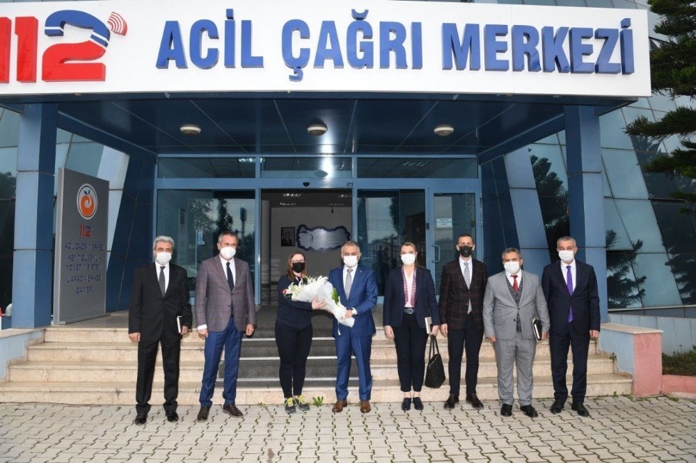Vali Yazıcı: "112 Hayat Kurtaran Bir Kurum"