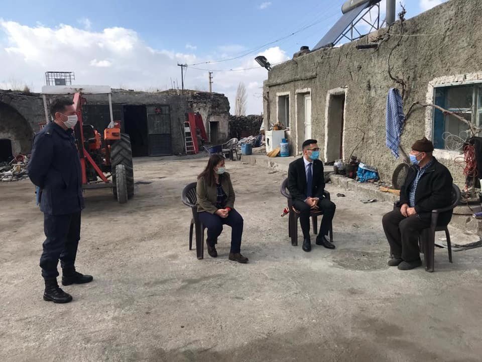 Acıgöl Kaymakamı Kaya, Şehit Ailelerini Ziyaret Etti