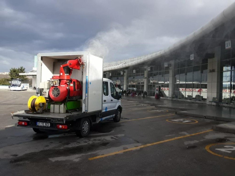 Büyükşehir Tarafından Dezenfekte Çalışmaları Sürüyor