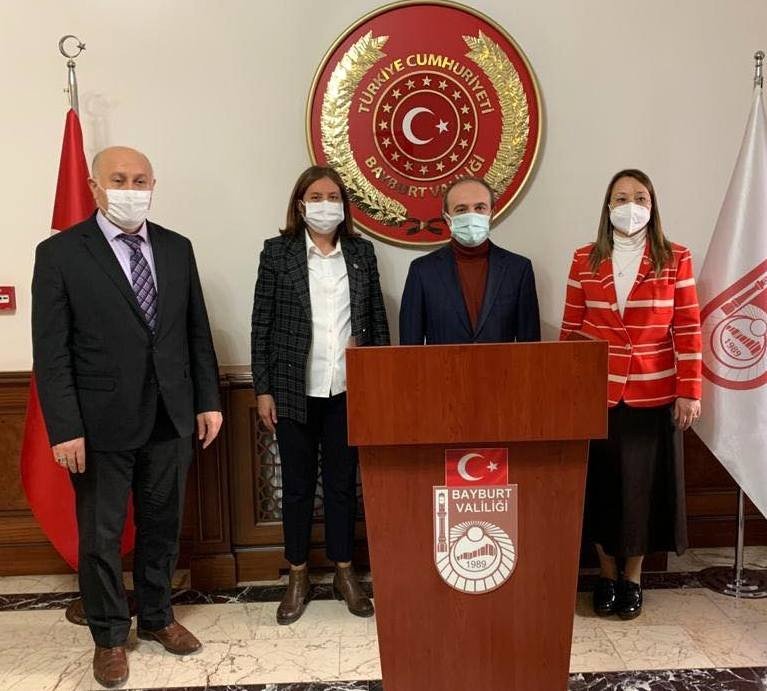 Milletvekilleri Bakbak İle Ekinci, Vali Epcim’i Ziyaret Etti