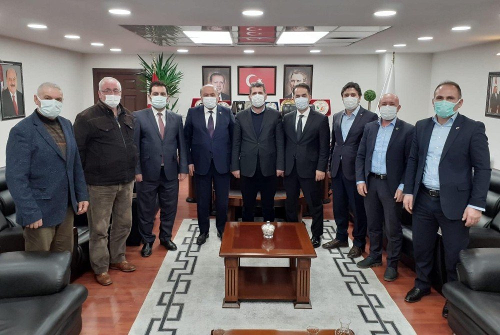Ak Parti’den Esnaf Ve Stk Ziyareti