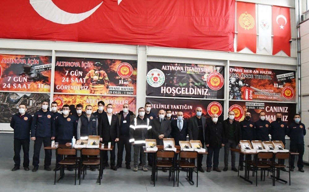 İ̇tfaiyede Eğitim Bitmiyor