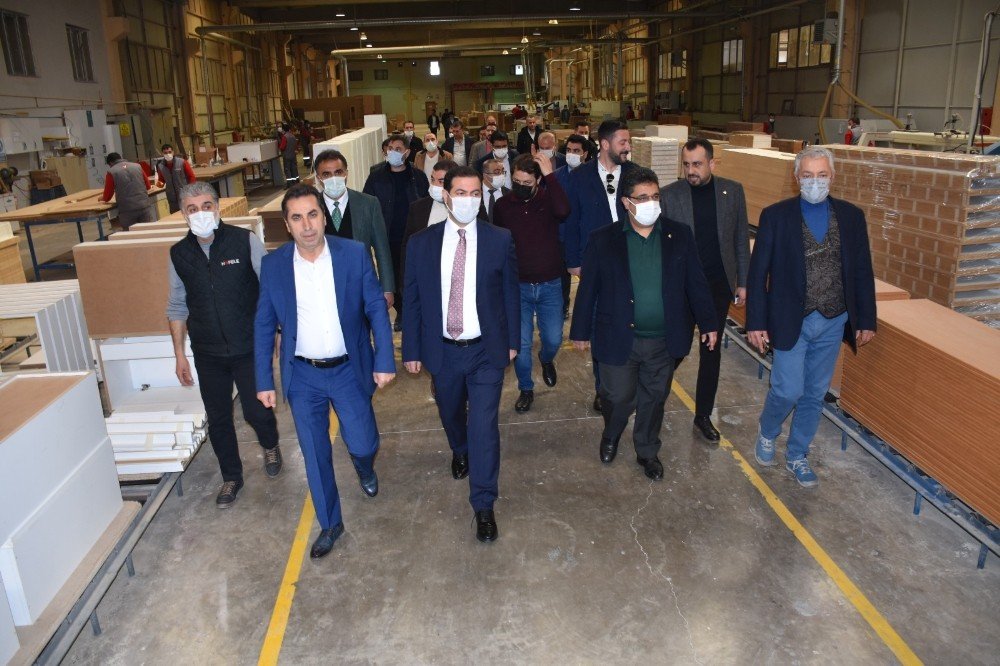 Tatvan Heyetinden Diyarbakır Osb’ye İnceleme Ziyareti