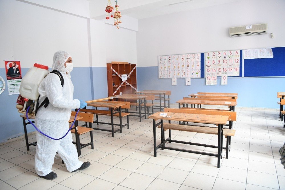 Konyaaltı’nda Okullar Eğitime Hazır