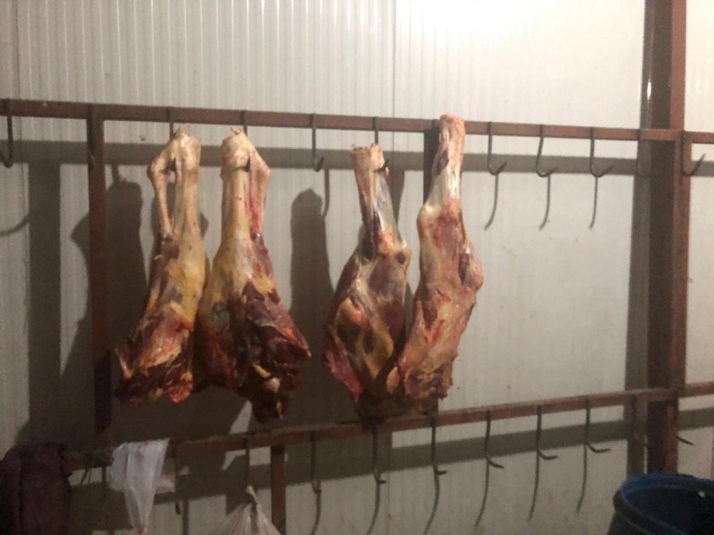 Jandarmadan Yem Fabrikasında Ruhsatsız Et Üretimine Baskın