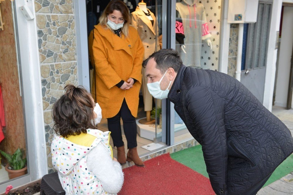 Başkan Yüksel Esnaf Esnafın Taleplerini Dinledi