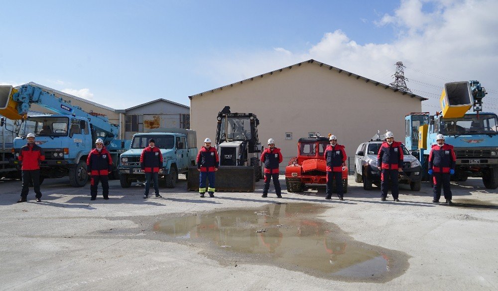 Kar Kaplanları, Kar Yağışına Hazırlıklarını Tamamladı