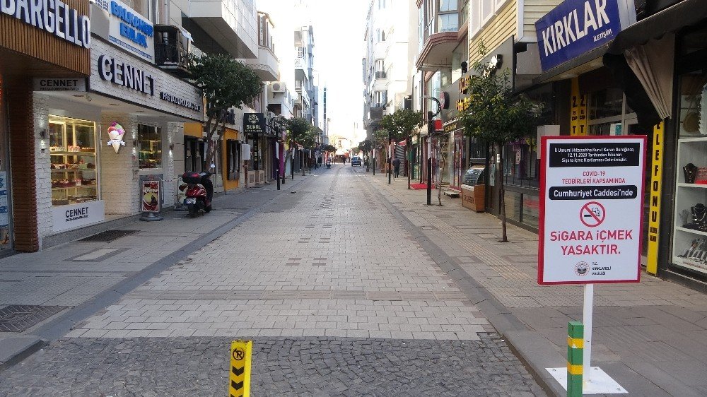 Kırklareli’nde ’korona’ Sessizliği
