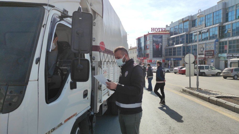 Develi’de Kısıtlama Denetimleri Sürüyor