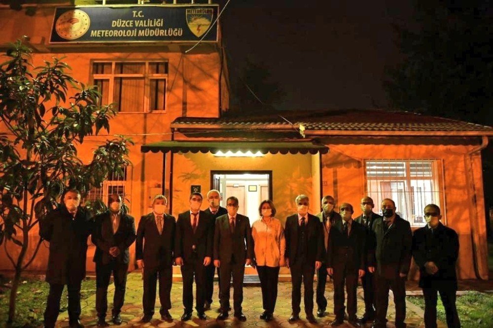 Meteoroloji Genel Müdürü’nden Düzce’ye Ziyaret