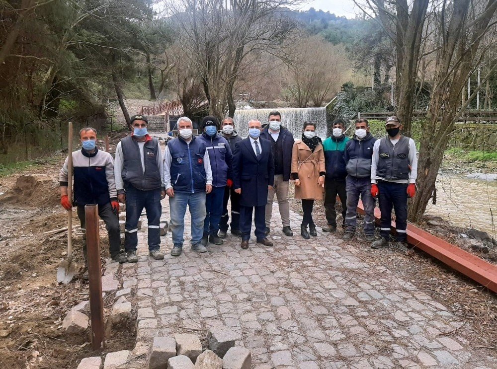 Kurşunlu’ya Yeni Yürüyüş Yolu Yapılıyor