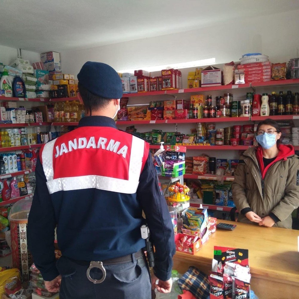 Seyitgazi’de Korona Virüs Denetimi Yapıldı