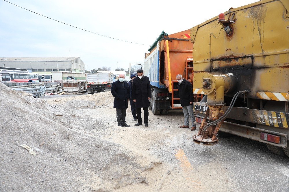 Darıca’da Kar Teyakkuzu